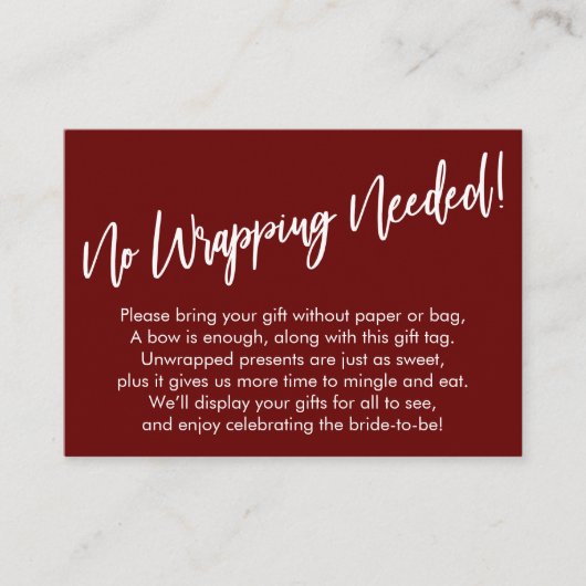 シンプル手書き入力が不要! エンクロージャーカード (正面)