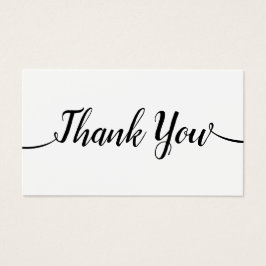 シンプル手書き台本書道有難う