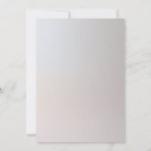 シンプル手書き書跡まぶし銀 招待状 (裏面)