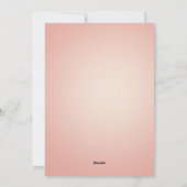 シンプル手絵を描水色のターコイズ シーズンカード (裏面)