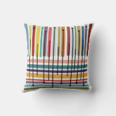 シンプル抽象芸術アーカラフルト クッション (裏面)