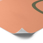 シンプル抽象芸術ウォールアート ポスター (角)