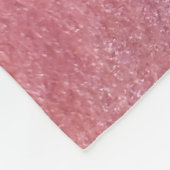 シンプル抽象芸術エレガントブラウンブルーレッドウォーター色 フリースブランケット (角)