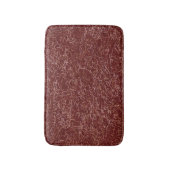 シンプル抽象芸術スレッドアートレッドパターン バスマット (正面縦)