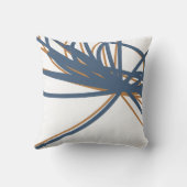 シンプル抽象芸術リボンデザイン クッション (裏面)