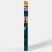 シンプル抽象芸術波 Case-Mate iPhoneケース (裏面 / 右)