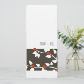 シンプル招エレガント待 招待状 (スタンド正面)