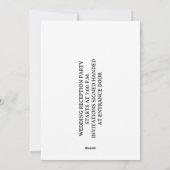 シンプル招待状はがき シーズンカード (裏面)