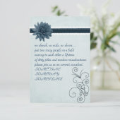 シンプル招待状 招待状 (スタンド正面)