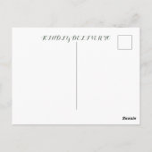 シンプル招待状 2023 ポストカード (裏面)