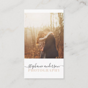 シンプル撮影 名刺