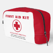 シンプル救急白赤十字健康旅行 ドップキット (右コーナー)