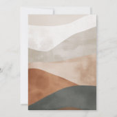 シンプル数々の色エレガントバチュラーパーティ 招待状 (裏面)