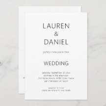 シンプル文字のみQRコード白黒結婚