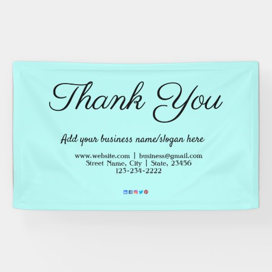 シンプル文字のミニマルスタイル名を追加 横断幕 (横)