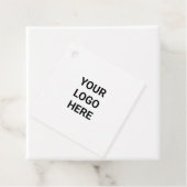 シンプル文字ミニマルスタイルギフトラベル フェイバータグ (インサイチュ)