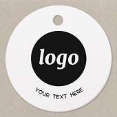 シンプル文字ロゴおよびビジネス価格ラベル フェイバータグ