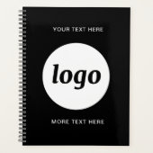 シンプル文字ロゴ プランナー手帳 (正面)