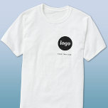シンプル文字ロゴTシャツ<br><div class="desc">シンプルロゴとカスタム文字ビジネスtシャツ。ロゴと文字を自分で置き換えカスタマイズる。自分で衣服し与えて、従業員や同僚に販売し、顧客や顧客に販売したり、顧客のロイヤリティを促す宣伝材料として販売す遠くにる。</div>