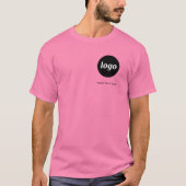 シンプル文字ロゴTシャツ Tシャツ (正面)