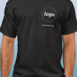 シンプル文字ロゴTシャツ Tシャツ<br><div class="desc">シンプルロゴとカスタム文字ビジネスtシャツ。ロゴと文字を自分で置き換えカスタマイズる。自分で衣服し与えて、従業員や同僚に販売し、顧客や顧客に販売したり、顧客のロイヤリティを促す宣伝材料として販売す遠くにる。</div>