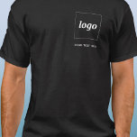 シンプル文字ロゴTシャツ Tシャツ<br><div class="desc">シンプルロゴとカスタム文字ビジネスtシャツ。ロゴと文字を自分で置き換えカスタマイズる。自分で衣服し与えて、従業員や同僚に販売し、顧客や顧客に販売したり、顧客のロイヤリティを促す宣伝材料として販売す遠くにる。</div>