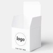 シンプル文字広告宣伝用パッケージ フェイバーボックス (オープン)