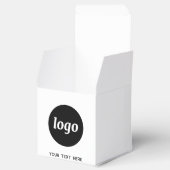 シンプル文字広告宣伝用パッケージ フェイバーボックス (オープン)