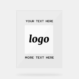 シンプル文字販売促進業務 アクリルサイン