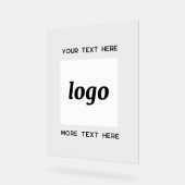 シンプル文字販売促進業務 アクリルサイン (傾斜)