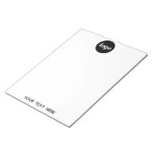 シンプル文字販売促進 ノートパッド (アングル)