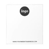 シンプル文字販売促進 ノートパッド (正面)