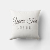 シンプル文字追加 クッション (裏面)