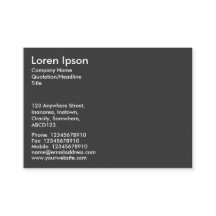 シンプル文字 – グレー