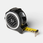 シンプル斜ストライプ線イニシャル メジャー (傾斜)