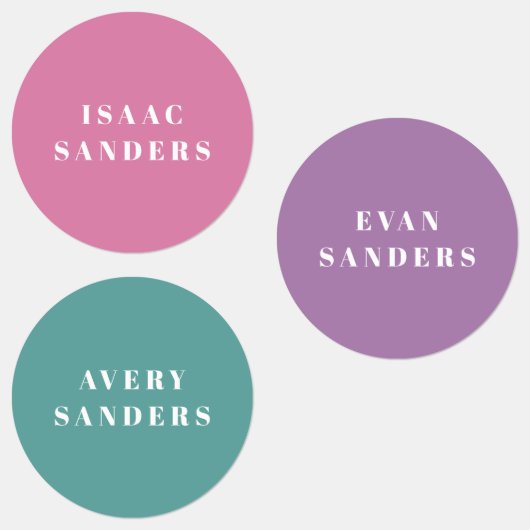 シンプル新学期防水名 ラベル (グループ)