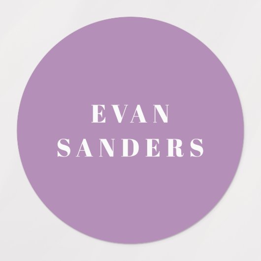 シンプル新学期防水名 ラベル (デザイン2)