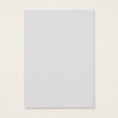 シンプル日の夜の提案ライトグレーカード (裏面)