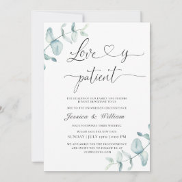 シンプル日エレガント付の水の色の変更 招待状