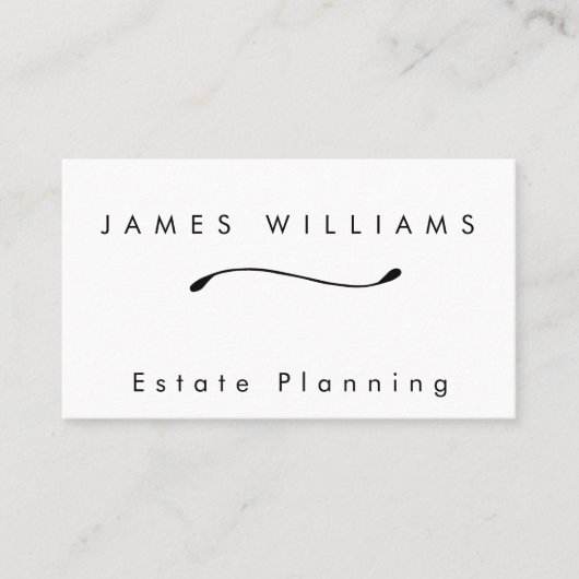 シンプル明細行名刺 名刺 (正面)