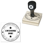 シンプル星 |ジョパーソナライズされたブ素晴らし先生 ラバースタンプ (押印)