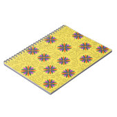 シンプル春の花 ノートブック (左側)