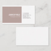 シンプル普通調波モダンプロフェッショナル 名刺 (正面/裏面)