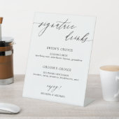 シンプル書エレガント式名物 台座サイン (インサイチュ)