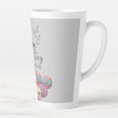 シンプル書モダンハッピーイースター系 カフェラテマグ (右)