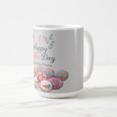 シンプル書モダンハッピーイースター系 コーヒーマグカップ (正面右)