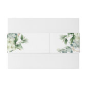 シンプル書素朴フローラ結婚ズ 招待状ベリーバンド (裏面例)