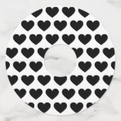 シンプル書結婚は君の感謝してい為に来す ワイングラスタグ (裏面)