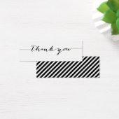 シンプル書道ありがとうギフトラベル (デスク)