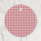 シンプル書道男女兼用赤ちゃんシャワー フェイバータグ (裏面)